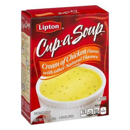 LIPTON CUP-A-SOUP Lipton Cup-A-Soup Soups/Sides Chicken With Meat Pouch 12 2.4 oz., PK12 01481